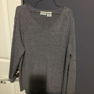V-neck sweater
